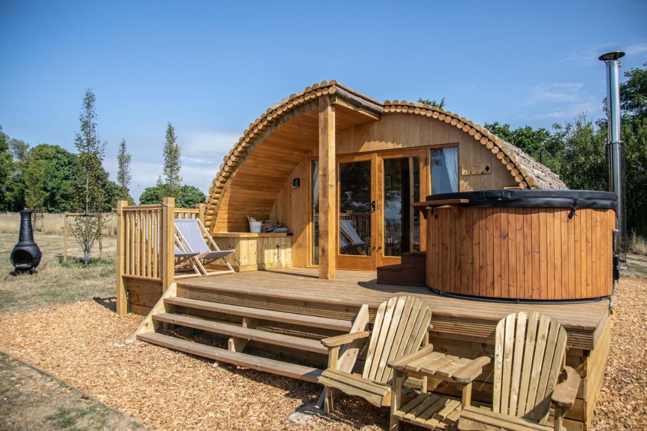Hooe Barnhorn Glampingヴィラ エクステリア 写真